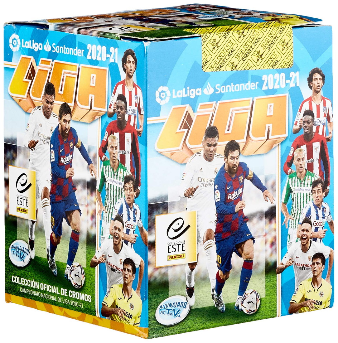 2020-21 Panini ラ・リーガ ステッカーボックス (50パック入り) (各6枚入り)