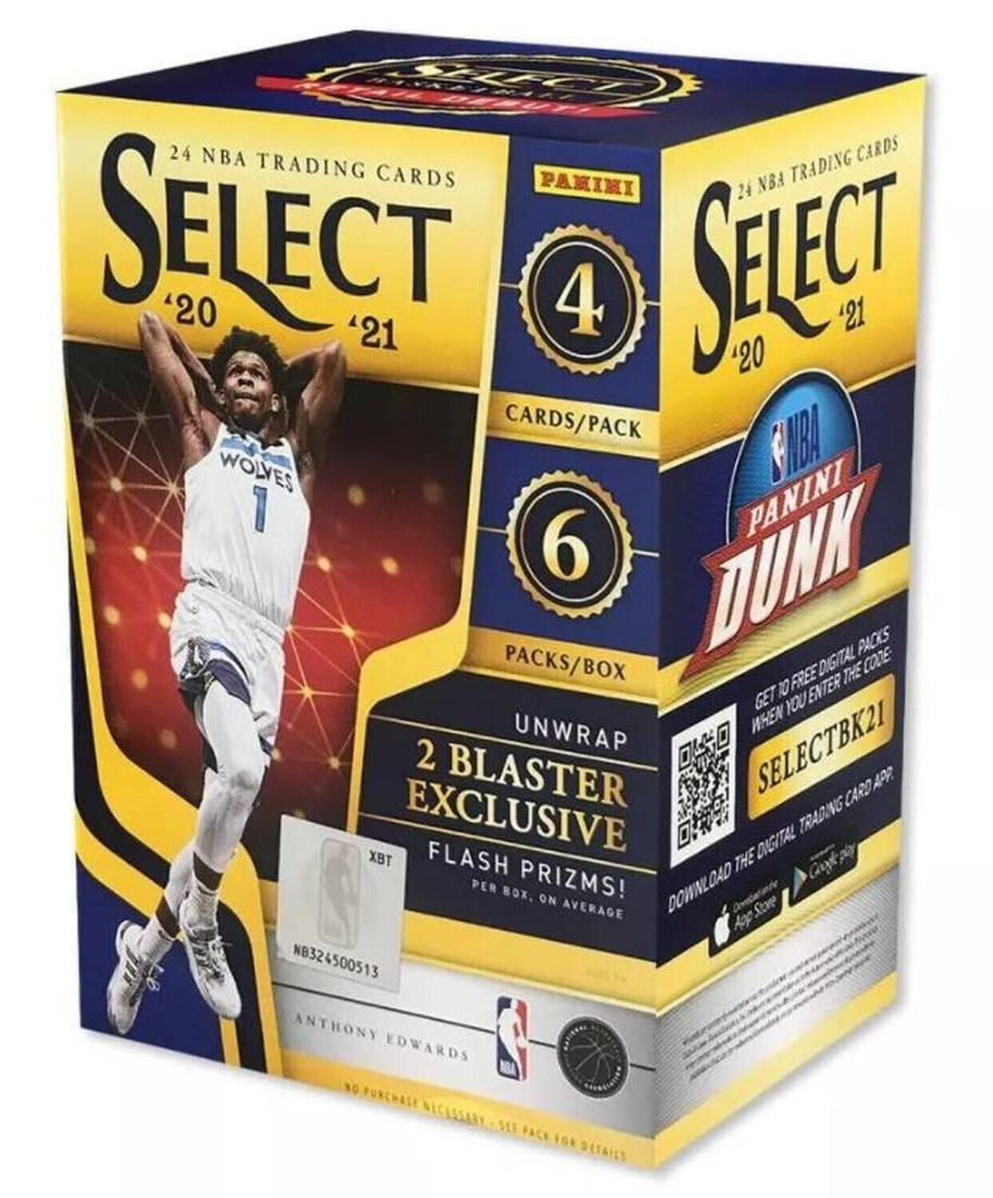 Panini 2020-21 Select バスケットボール ブラスターボックス (Flash Prizms)
