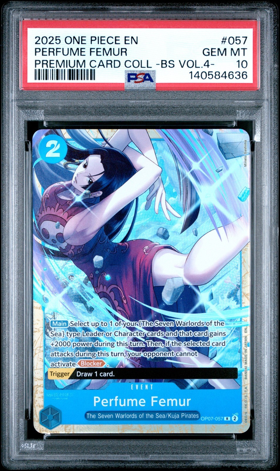 ワンピース英語版 2025 ONE PIECE BEST SELECTION VOL.4 #057 PERFUME FEMUR PSA10 鑑定済【中古】|Basqueバスク
