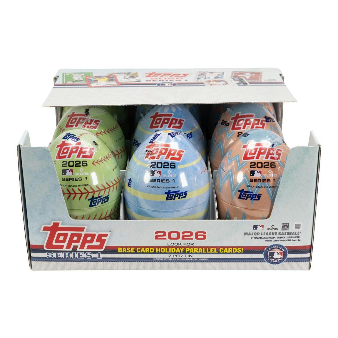 MLB 2026 Topps Series 1 Baseball 9缶入りボックスセット 未開封｜Basqueバスク