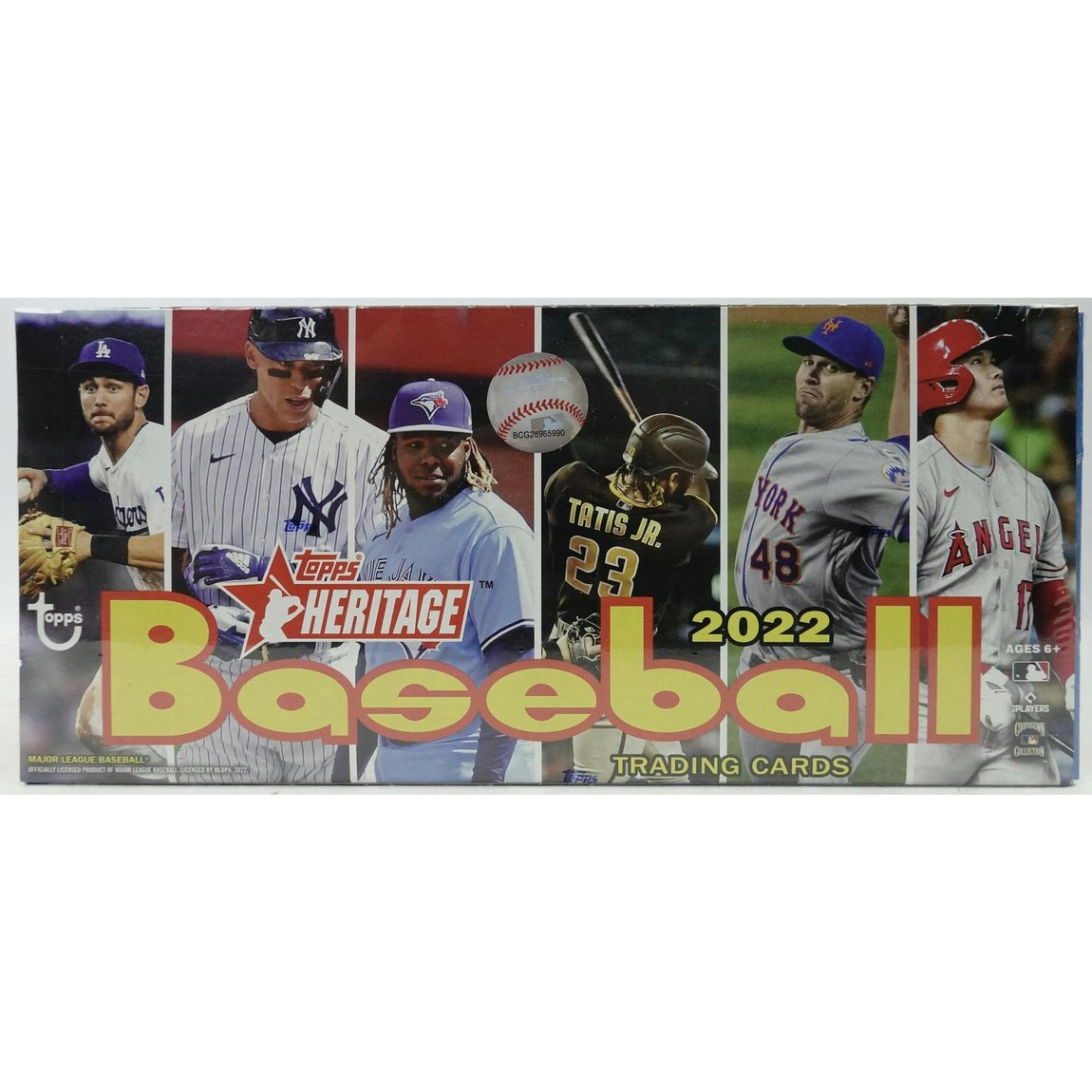 MLB 2022 Topps Heritage ベースボール ホビーボックス 未開封 1973デザイン|Basqueバスク