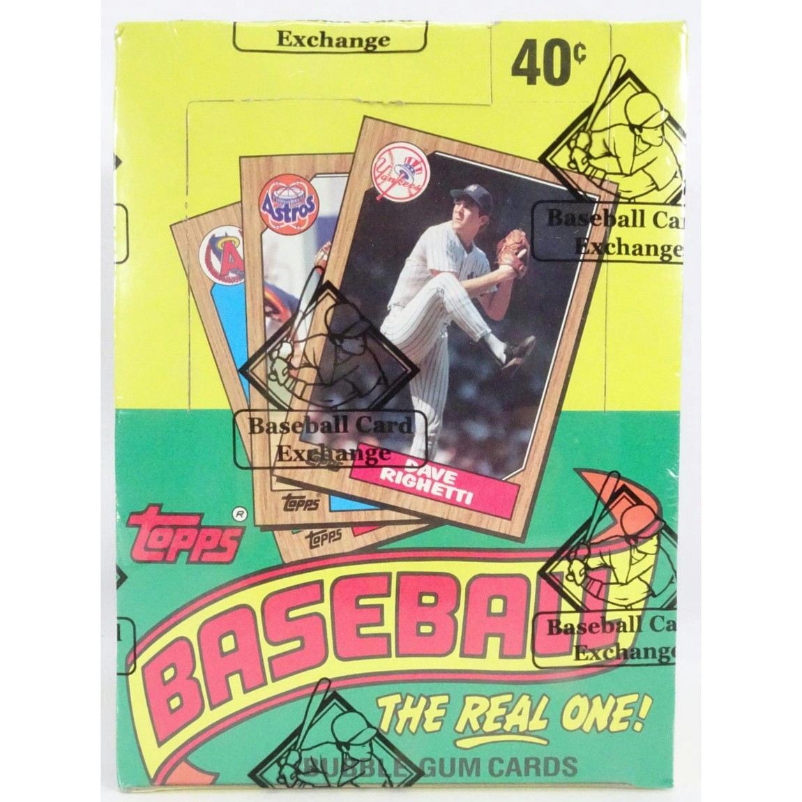 MLB 1987 Topps ベースボール ワックスボックス 未開封 BBCE鑑定済 FASC｜Basqueバスク