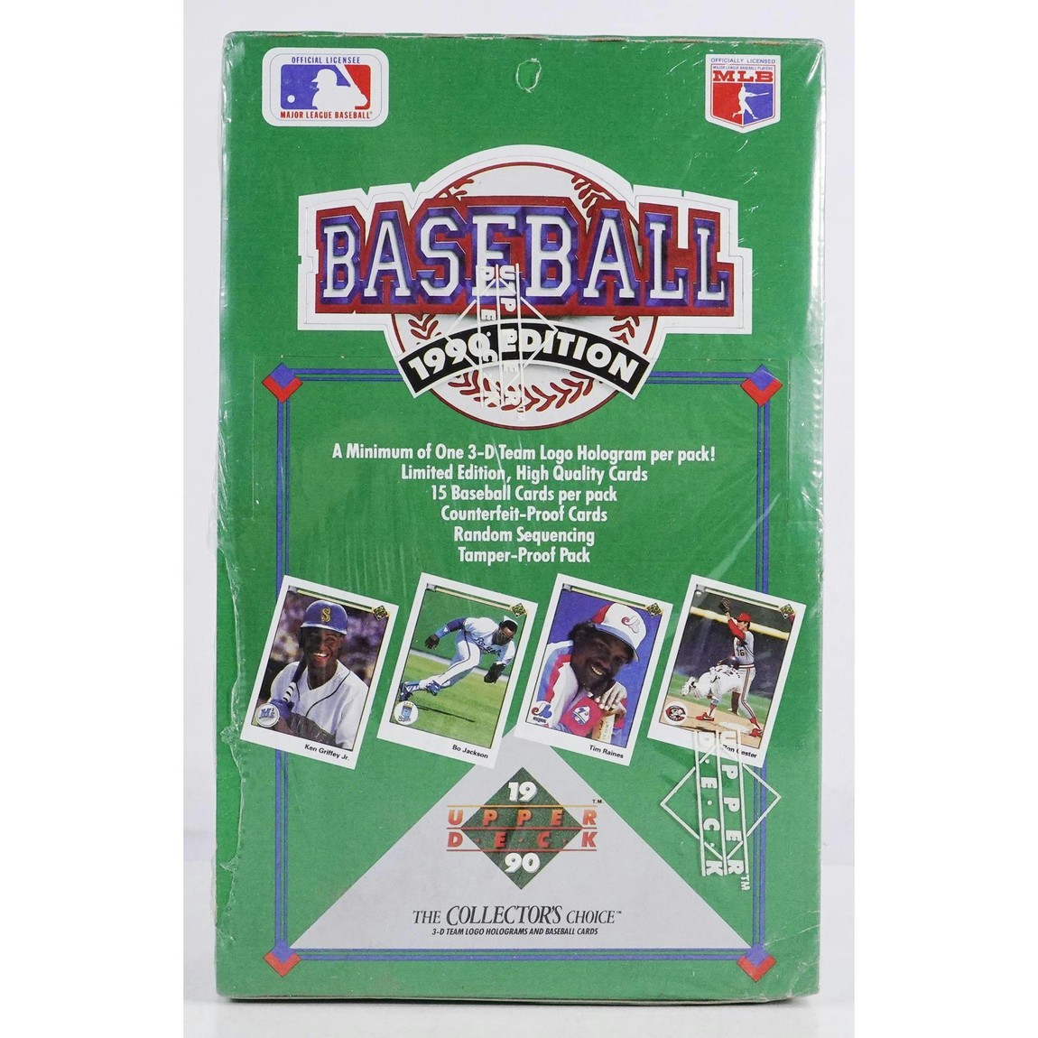 MLB 1990 Upper Deck Series 1 ベースボール ボックス 未開封 サミー・ソーサ ラリー・ウォーカー|Basqueバスク