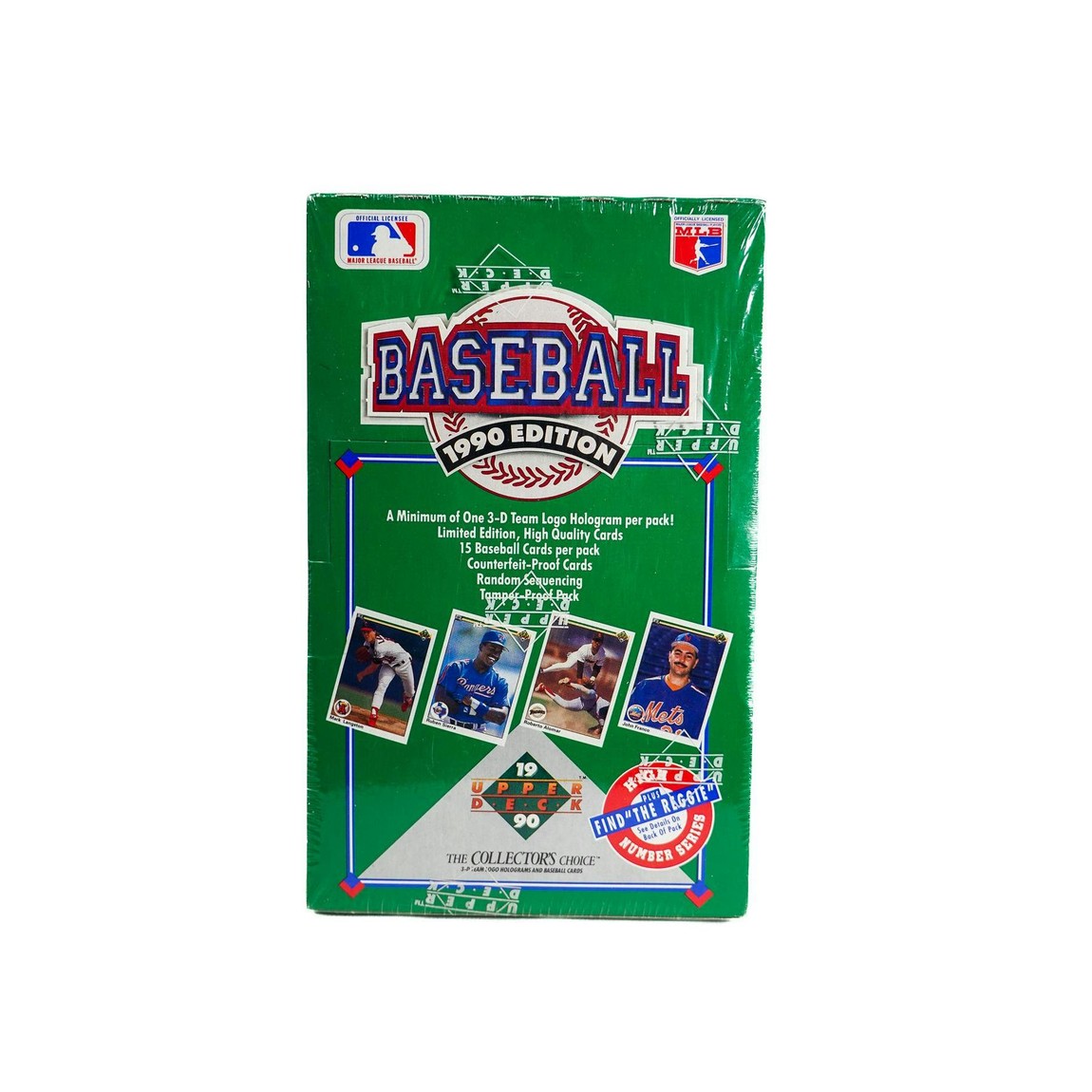 MLB 1990 Upper Deck シリーズ2 ベースボール ワックスボックス 未開封 サミー・ソーサ ラリー・ウォーカー｜Basqueバスク