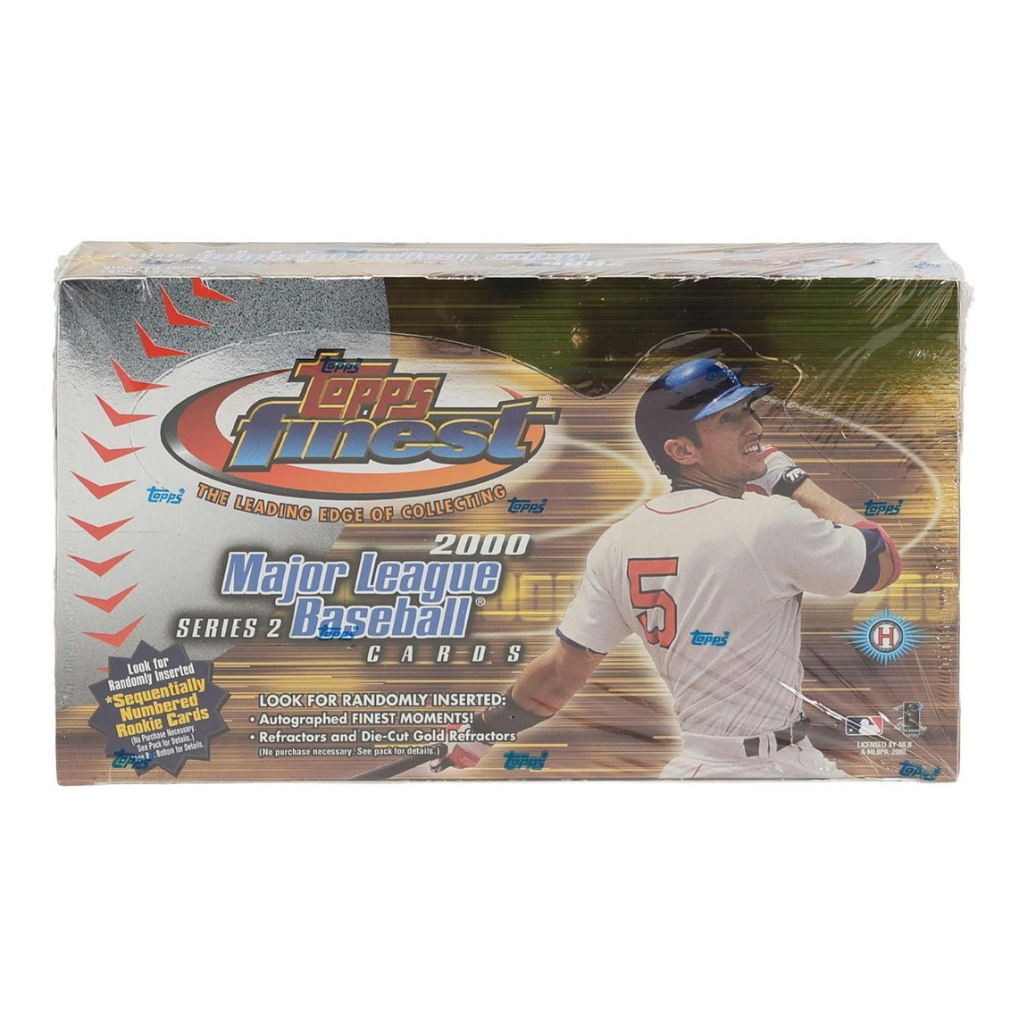 MLB 2000 Topps Finest Series 2 ホビーボックス 未開封 ヨハン・サンタナ アーロン・ローワン｜Basqueバスク