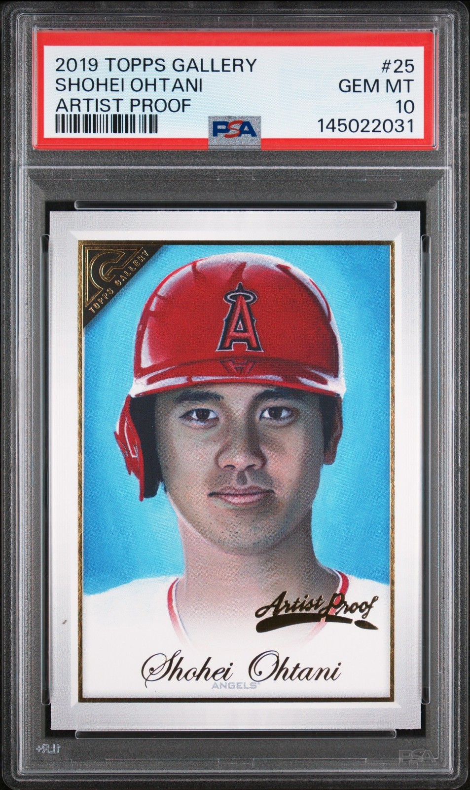 MLB 2019 TOPPS GALLERY ARTIST PROOF 大谷翔平 #25 PSA 10 鑑定済【中古】｜Basqueバスク
