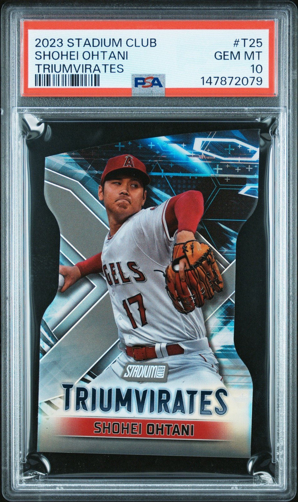 MLB 2023 Topps Stadium Club Triumvirates 大谷翔平 #T25 PSA 10 鑑定済【中古】｜Basqueバスク