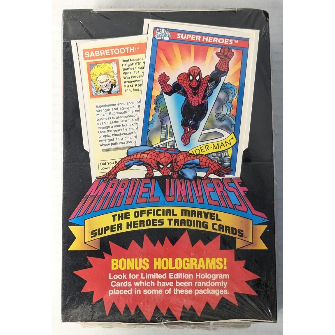 マーベル英語版 Marvel Universe Series 1 Hobby Box ホビーボックス ホログラム封入｜Basqueバスク 104,060円