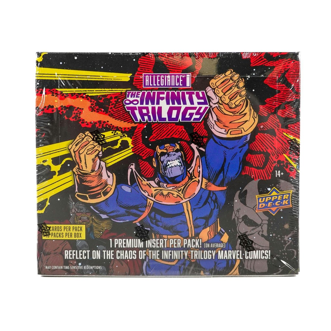 マーベル英語版 2023 Upper Deck Marvel Allegiance: The Infinity Trilogy ホビーボックス トレカ|Basqueバスク