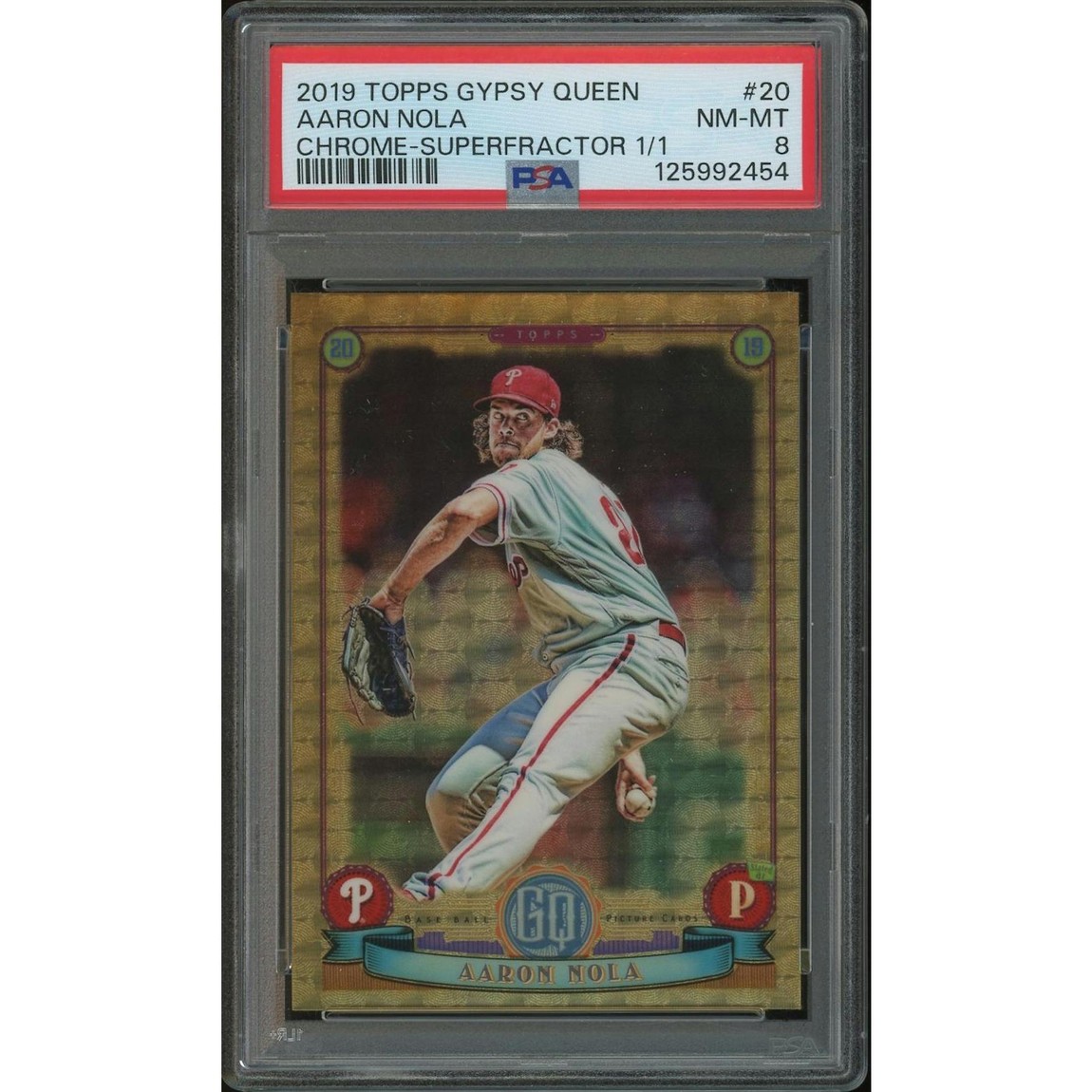 MLB 2019 Topps Gypsy Queen アーロン・ノラ Chrome Superfractor #1/1 #20 PSA8 鑑定済【中古】｜Basqueバスク 57,540円