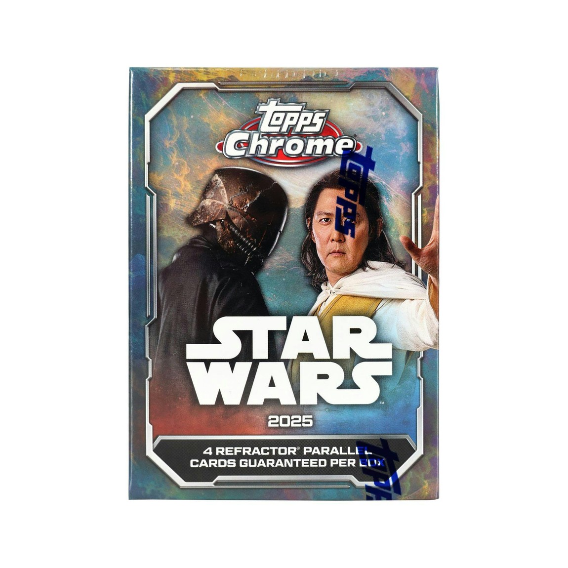 スターウォーズ英語版 2025 Topps Star Wars Chrome ブラスターボックス レイウェーブ・リフレクター4枚封入｜Basqueバスク
