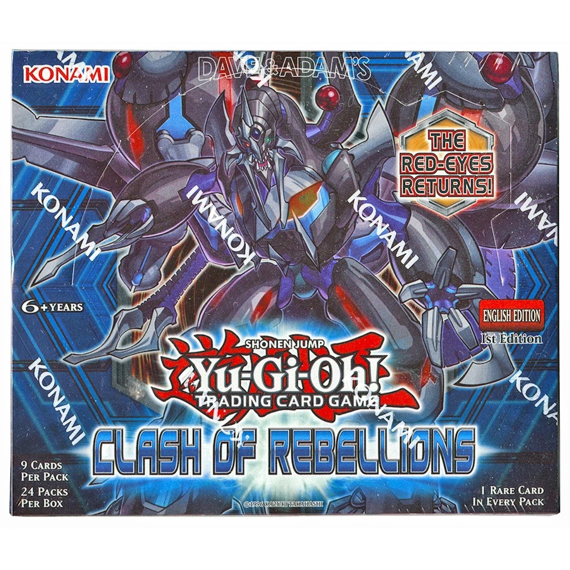 遊戯王英語版 Clash of Rebellions ブースターボックス 1st Edition｜Basqueバスク
