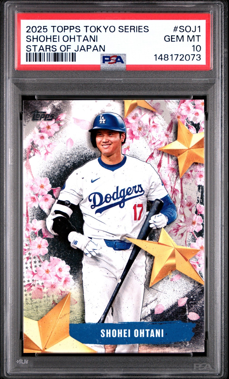 MLB 2025 Topps Tokyo Series Stars of Japan 大谷翔平 #SOJ1 PSA 10 鑑定済【中古】|Basqueバスク
