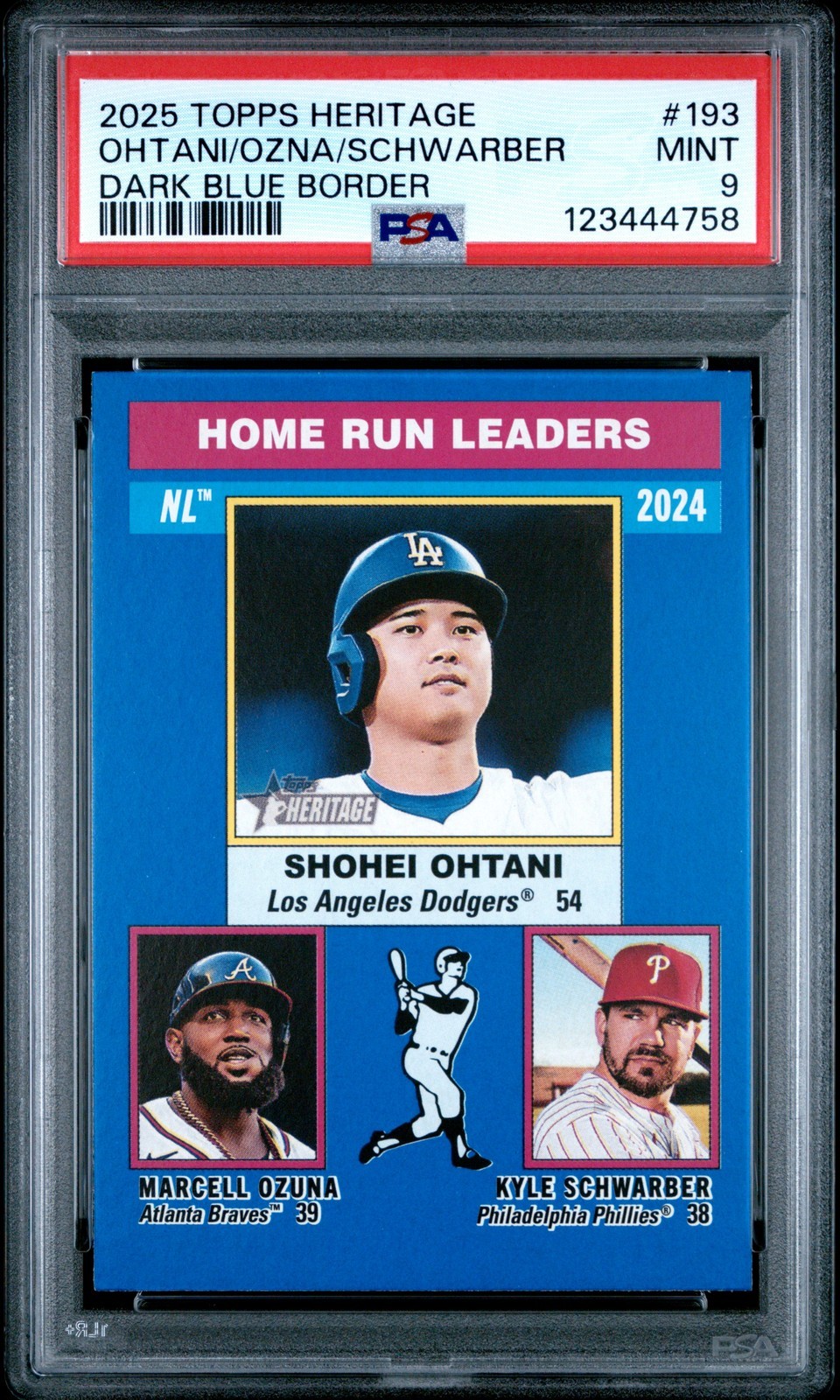 MLB 2025 Topps Heritage カイル・シュワーバー/マルセル・オズナ/大谷翔平 #193 PSA9 鑑定済【中古】|Basqueバスク