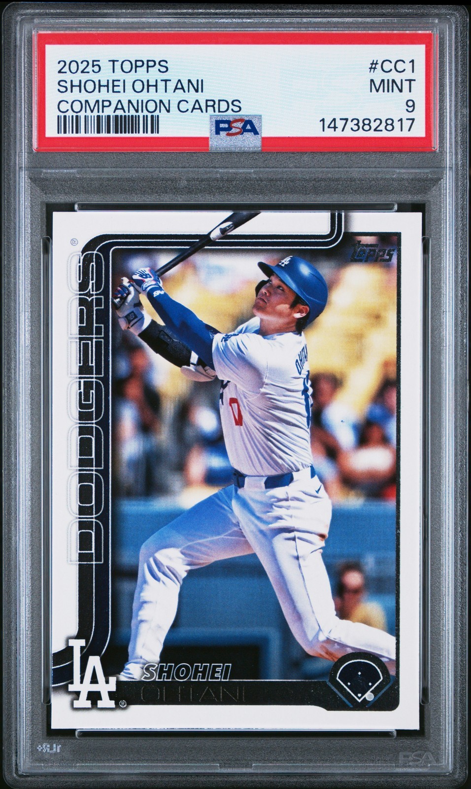 MLB 2025 TOPPS COMPANION CARDS 大谷翔平 #CC1 PSA 9 鑑定済【中古】|Basqueバスク