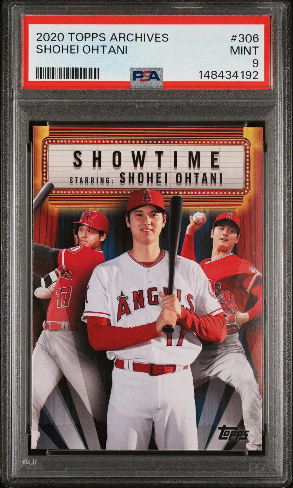 MLB 2020 TOPPS ARCHIVES 大谷翔平 #306 PSA 9 鑑定済【中古】｜Basqueバスク