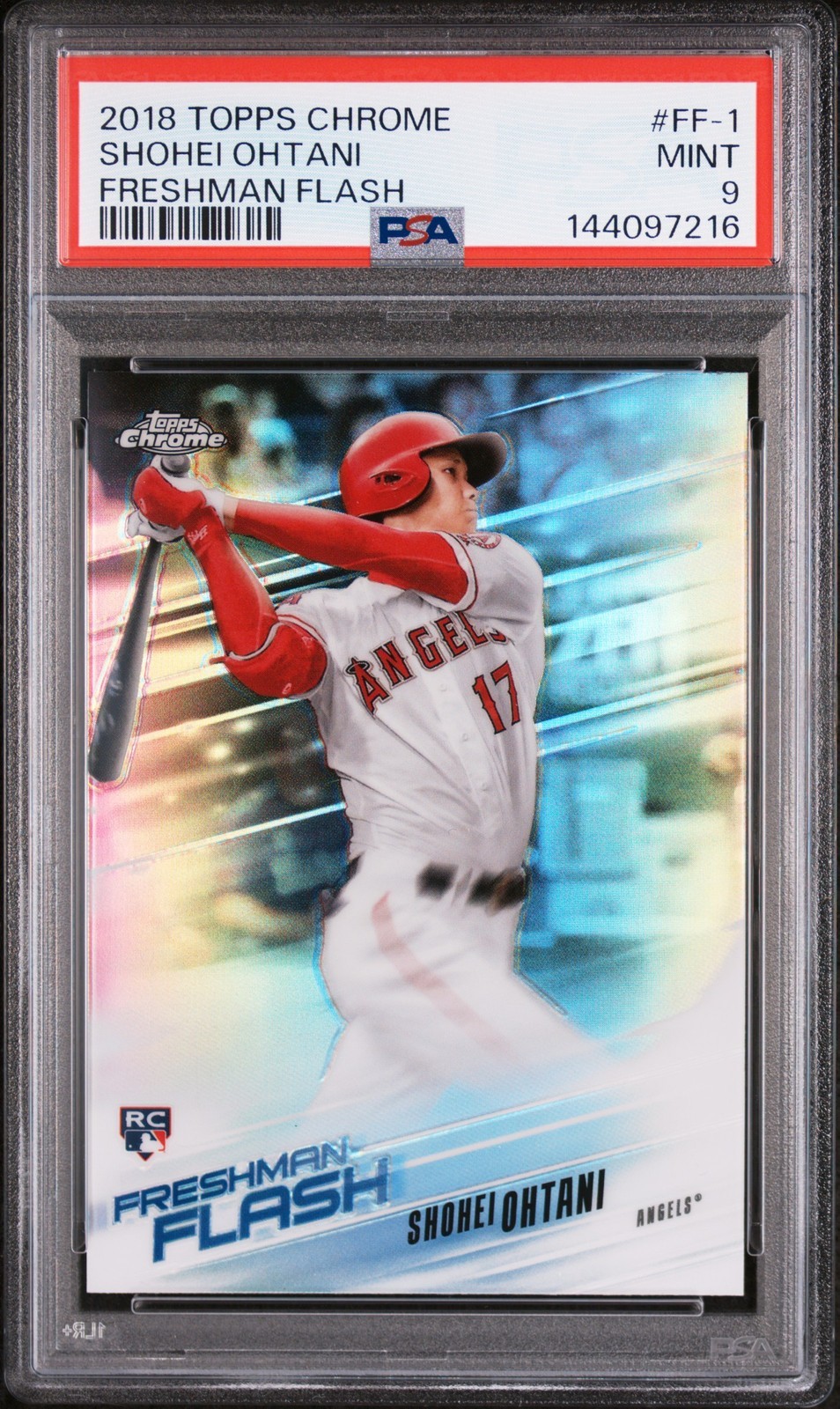MLB 2018 Topps Chrome Freshman Flash 大谷翔平 #FF-1 PSA 9 鑑定済【中古】｜Basqueバスク