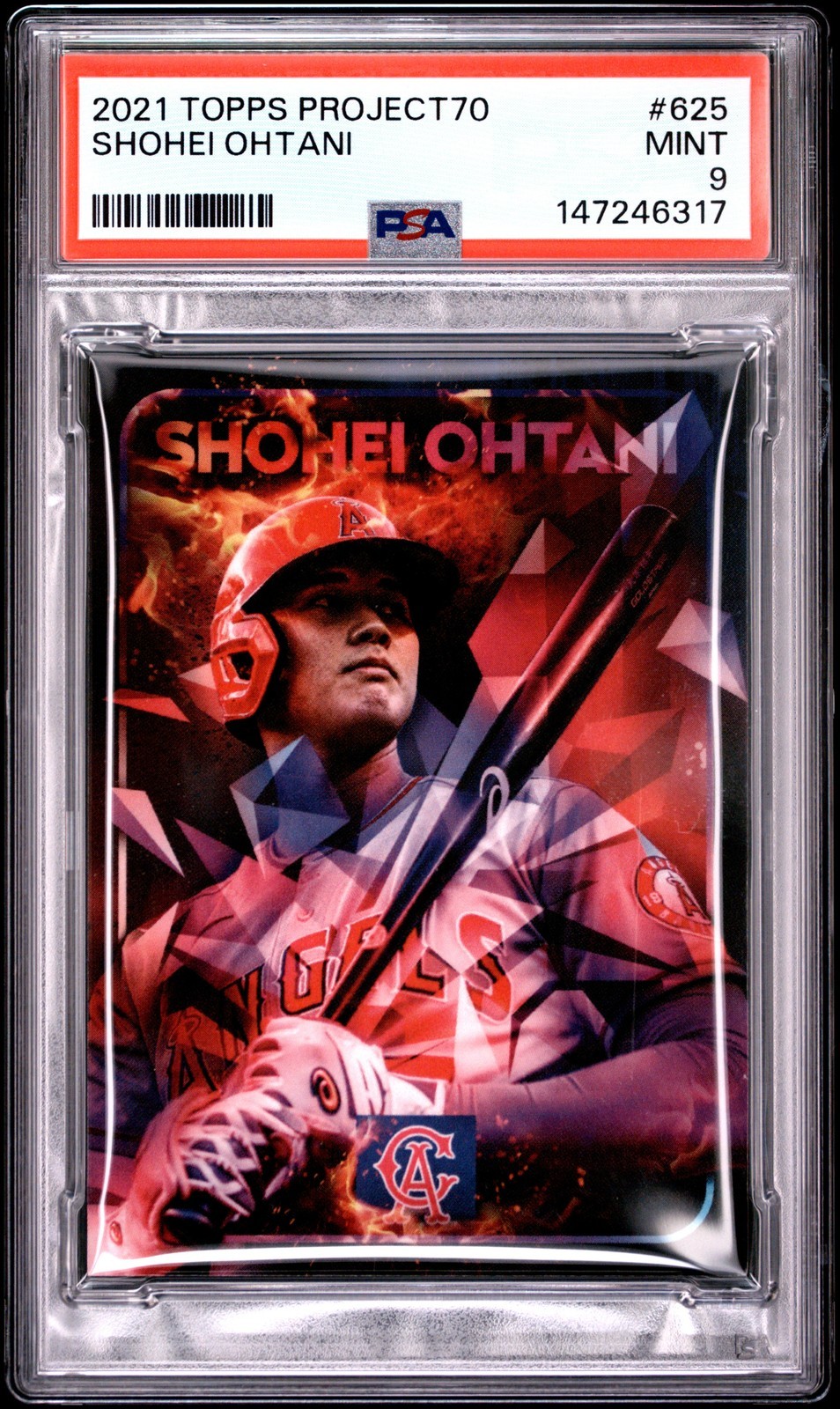 MLB 2021 TOPPS PROJECT70 大谷翔平 #625 PSA 9 鑑定済【中古】｜Basqueバスク 44,980円