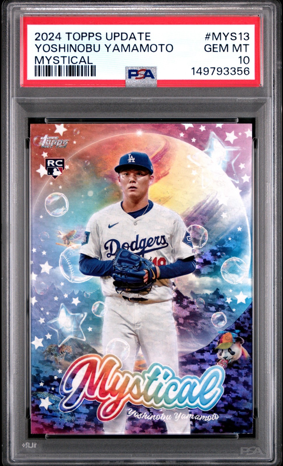 MLB 2024 TOPPS UPDATE MYSTICAL 山本由伸 #MYS13 PSA10 鑑定済【中古】｜Basqueバスク 22,968円