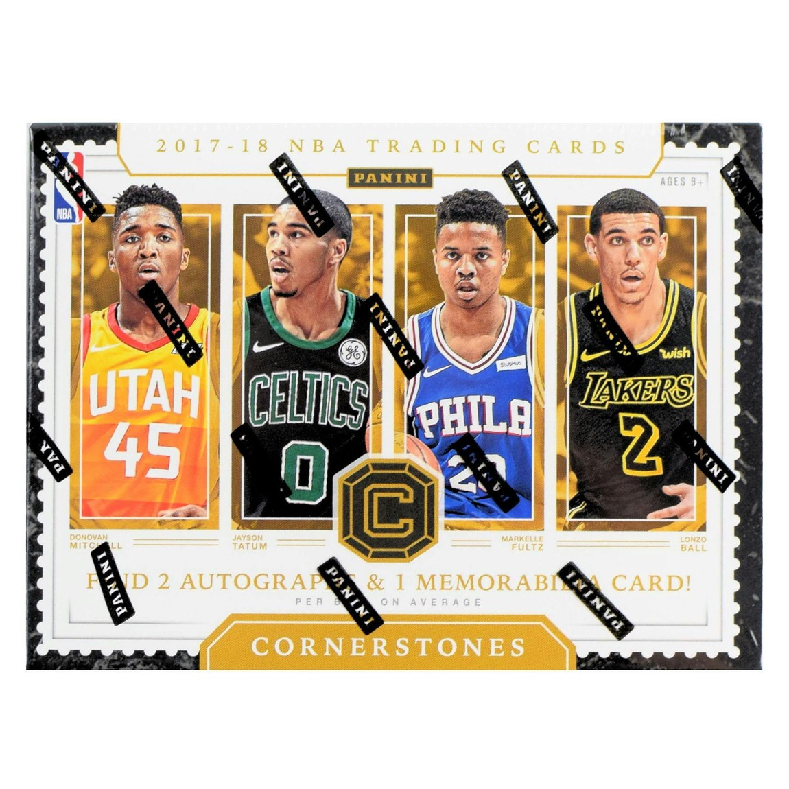 NBA 2017/18 Panini Cornerstones Basketball Hobby Box 直筆サイン メモラビリア PVCインサート封入｜Basqueバスク