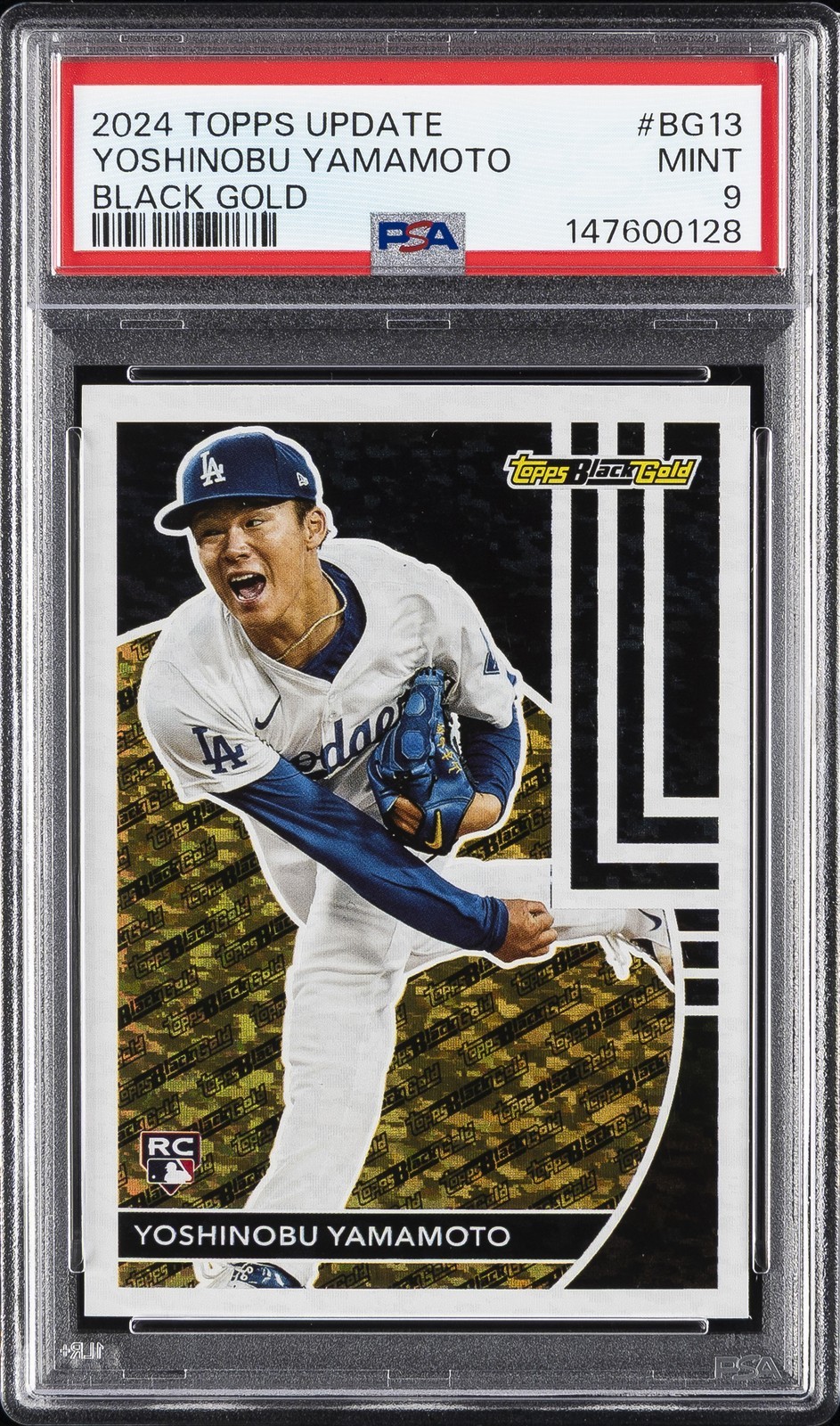 MLB 2024 TOPPS UPDATE TOPPS BLACK GOLD 山本由伸 #BG13 PSA9 鑑定済【中古】|Basqueバスク