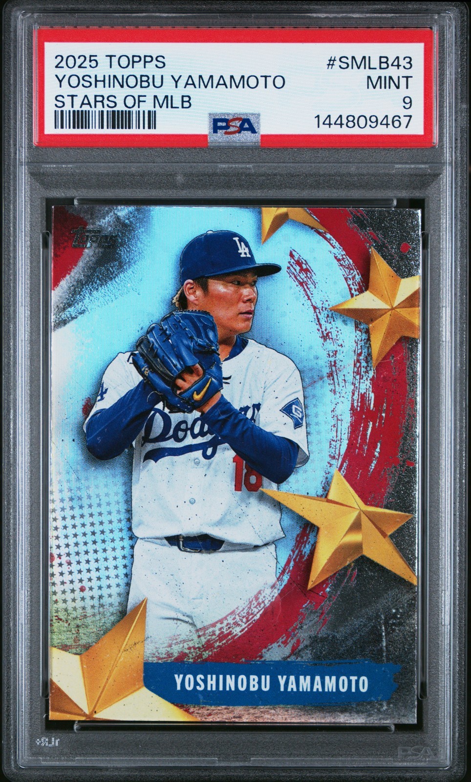 MLB 2025 Topps Stars of MLB Ser 2 山本由伸 #SMLB43 PSA 9 鑑定済【中古】｜Basqueバスク