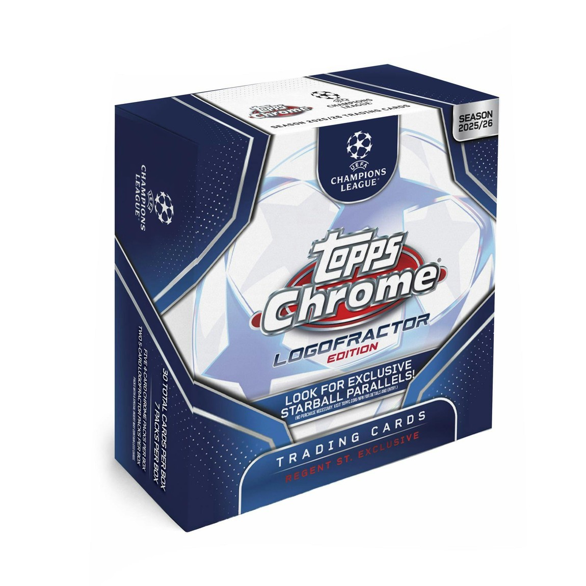 サッカー 2025/26 Topps Chrome UEFA Club Competitions Logofractor Edition Box｜Basqueバスク