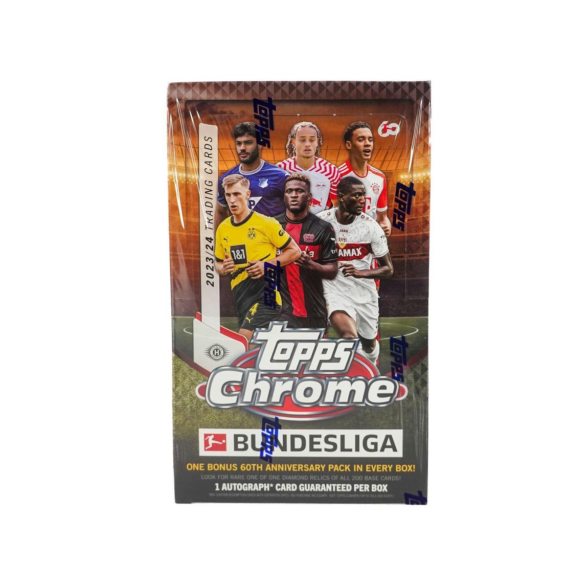 サッカー 2023/24 Topps Chrome Bundesliga Soccer Hobby Box 直筆サインカード1枚封入｜Basqueバスク