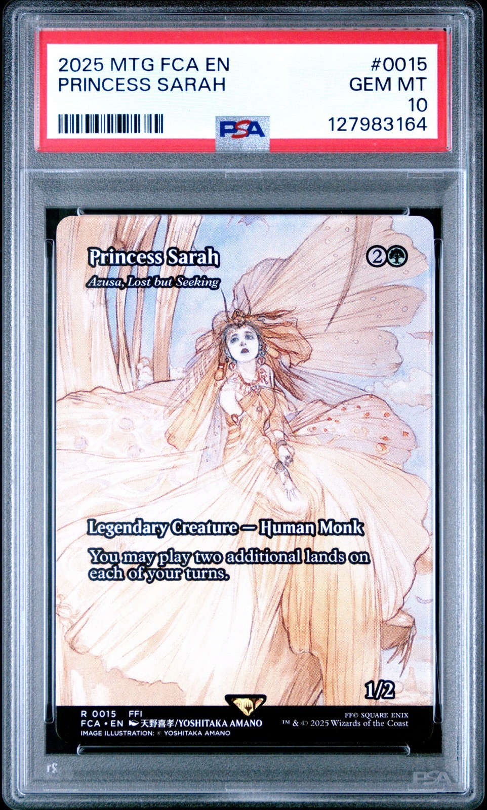MTG英語版 2025 FINAL FANTASY: THROUGH THE AGES PRINCESS SARAH #0015 PSA 10 鑑定済【中古】｜Basqueバスク 26,412円