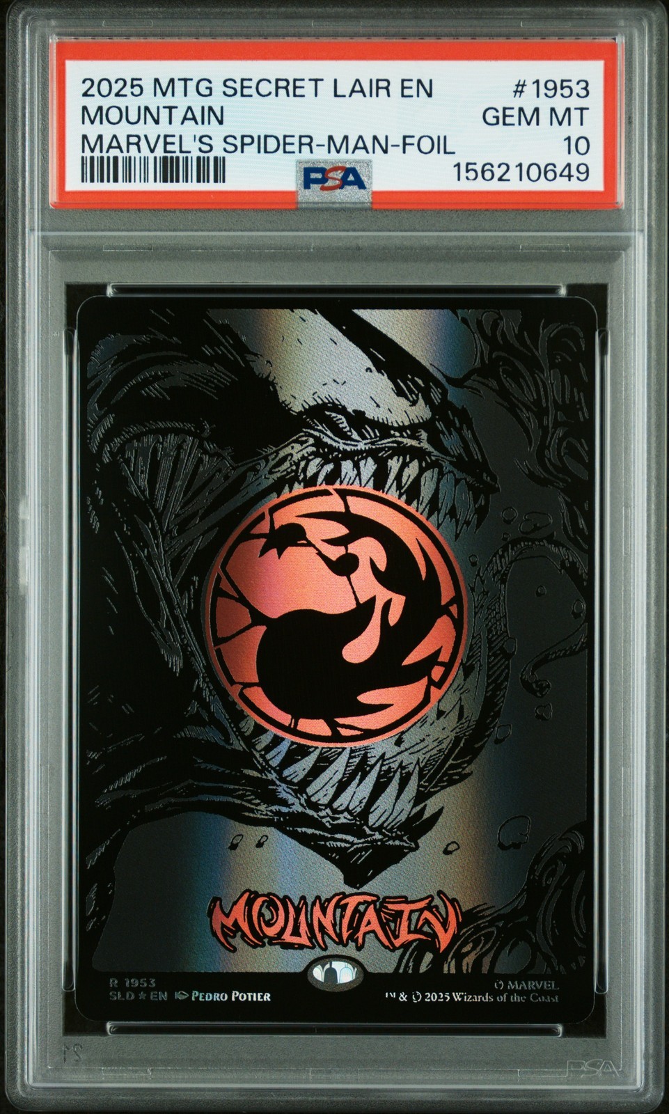 MTG英語版 2025 SECRET LAIR DROP MOUNTAIN #1953 PSA 10 鑑定済【中古】｜Basqueバスク