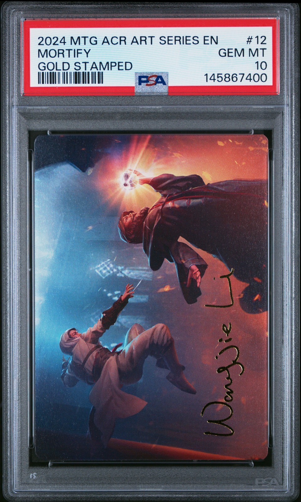 MTG英語版 2024 Assassin's Creed Art Series Mortify Gold Stamped #12 PSA 10 鑑定済【中古】｜Basqueバスク