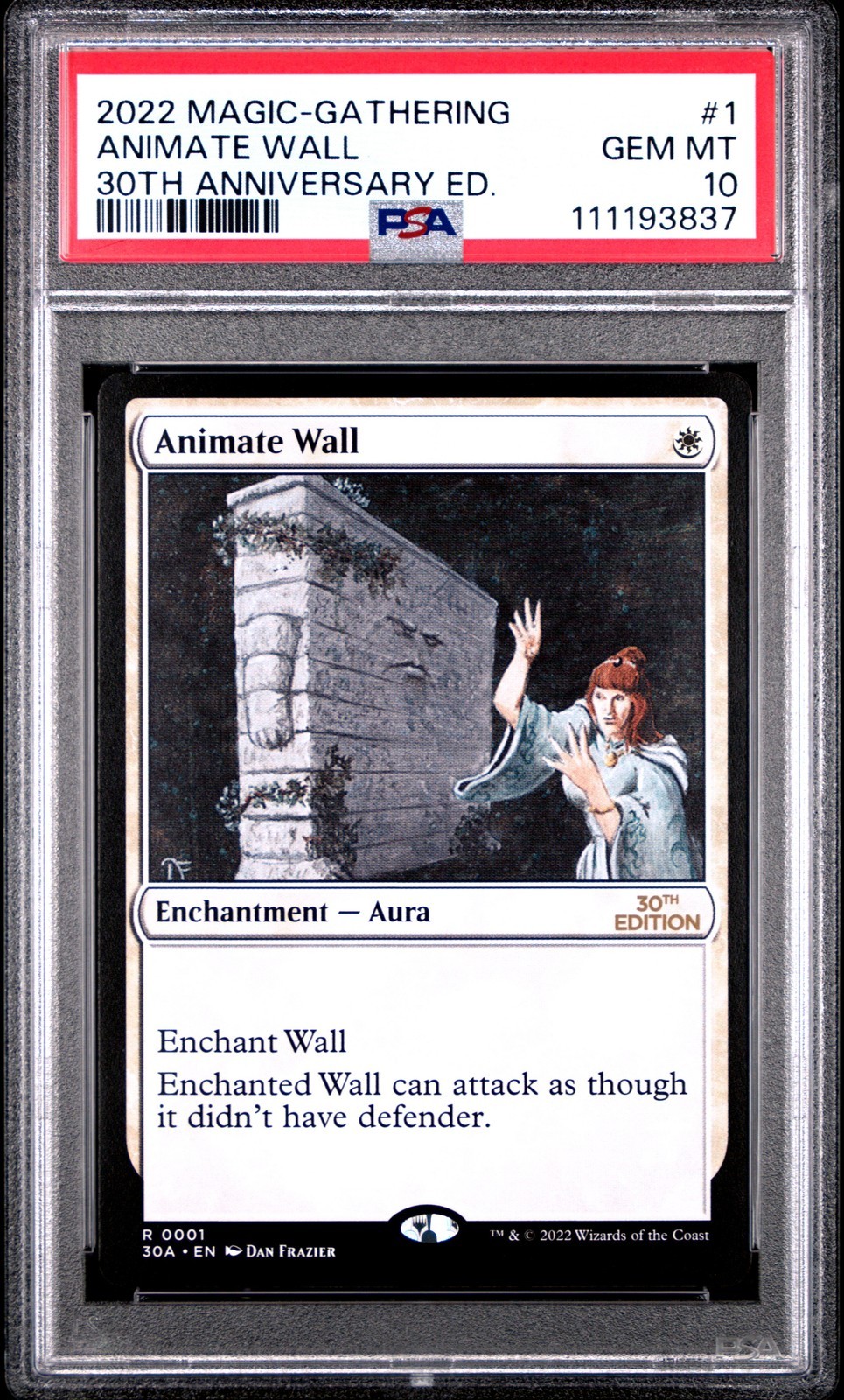 MTG英語版 2022 30TH ANV ED Animate Wall #1 PSA 10 鑑定済【中古】|Basqueバスク
