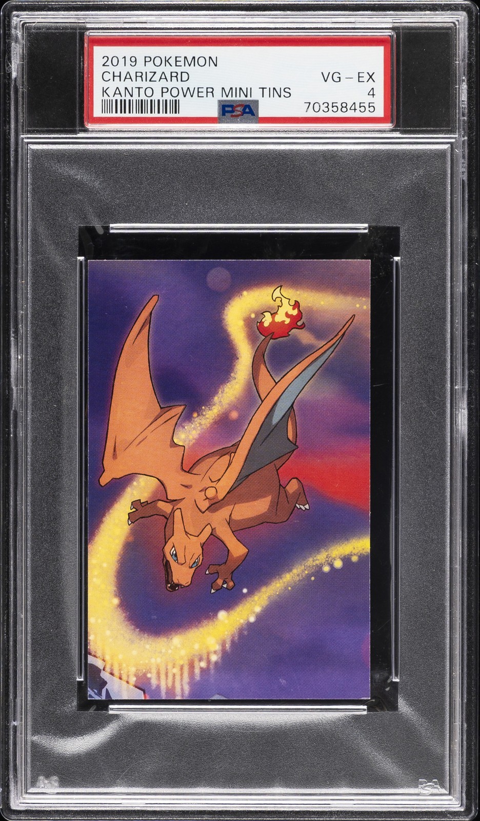 MTG英語版 2019 Kanto Power Mini Tins Charizard(リザードン) PSA 4 鑑定済【中古】|Basqueバスク