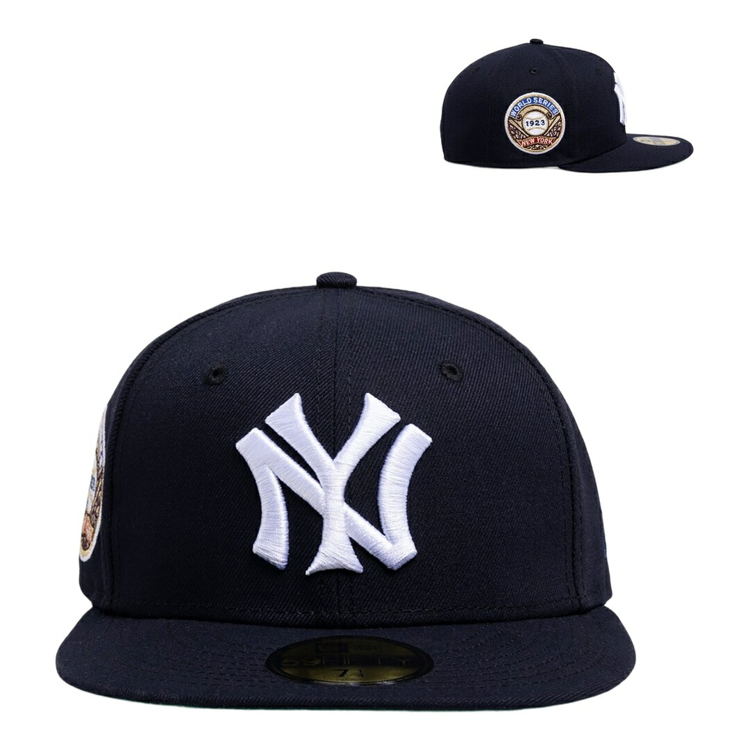 New Era ニューヨーク州・ヤンキース 世界つづき物 1923 59FIFTY フィッテッド 旗がしら 米国海軍 MLB かぶり笠