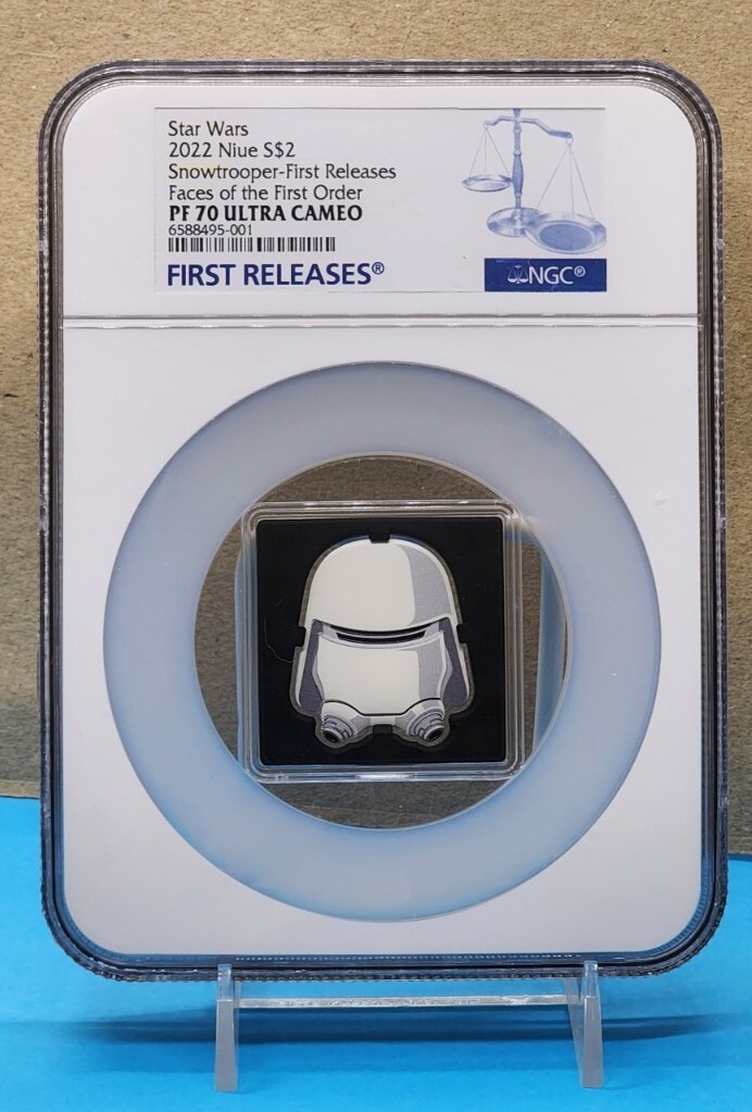 NGC鑑定 2022年 ニウエ 2ドル スターウォーズ スノートルーパー 銀貨 NGC PF70 UC FR 鑑定済【中古】|Basqueバスク