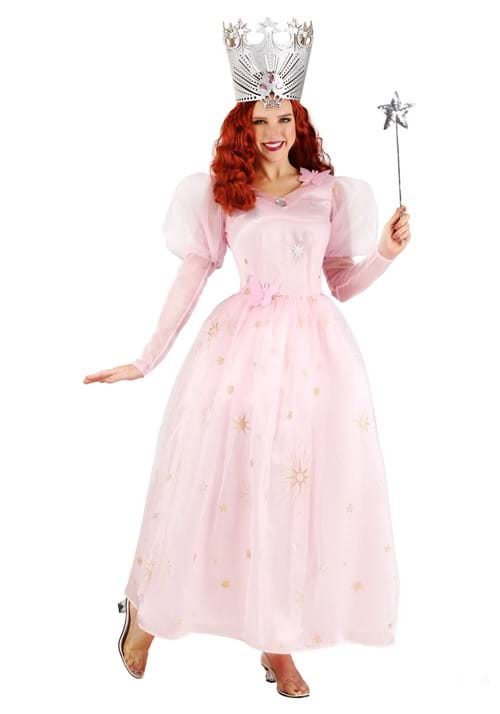 オズの魔法使い グリンダ 女性用コスチューム コスプレ衣装　(結婚式、仮装、ハロウィン） 大人女性｜Basqueバスク