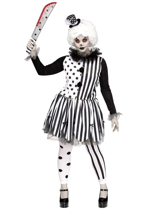 キラー クラウン 女性用 ハロウィンコスチューム 大きいサイズ｜Basqueバスク