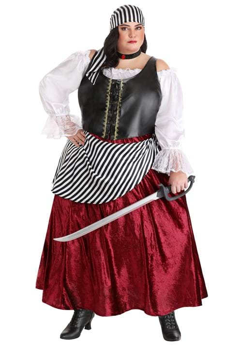 パイレーツ ウェンチ デラックス 女性用 ハロウィンコスチューム 大きいサイズ|Basqueバスク