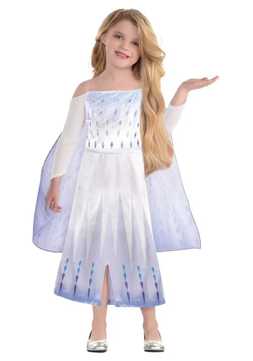 ガールズ アナと雪の女王 エルサ コスチュームドレス ハロウィン コスプレ衣装