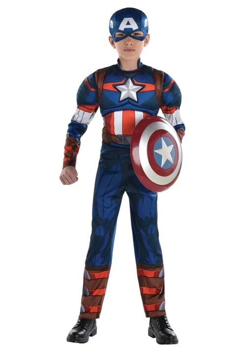 マーベル キャプテン・アメリカ 子供用コスチューム ハロウィン コスプレ衣装
