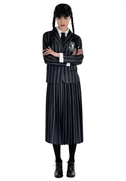 女の子用 ウェンズデー ネバーモア コスチューム ハロウィン コスプレ衣装｜Basqueバスク