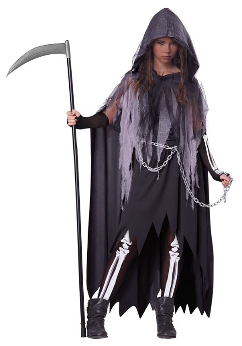 ティーン用 死神 コスチューム ハロウィン コスプレ衣装