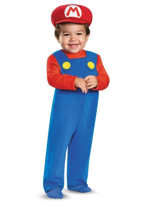 マリオ 幼児用コスチューム ハロウィン コスプレ衣装