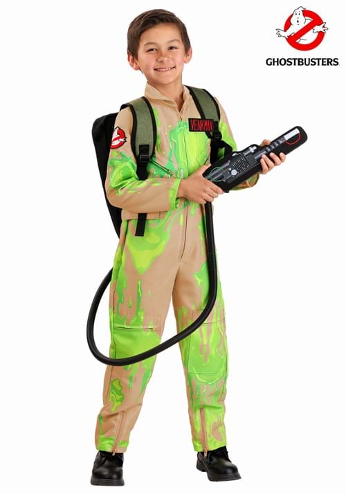 キッズ スライム付き ゴーストバスターズ コスチューム ハロウィン コスプレ衣装|Basqueバスク