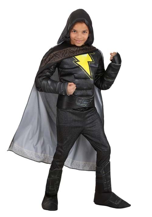 ボーイズ DCコミック ブラックアダム デラックス コスチューム ハロウィン コスプレ衣装