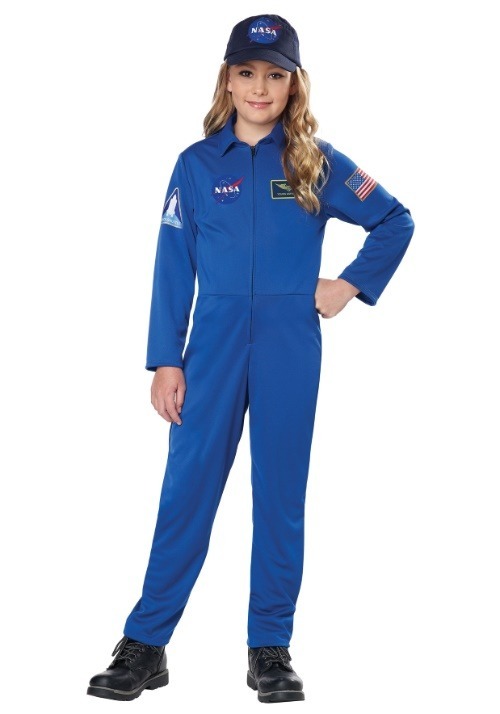 キッズ ブルー ジャンプスーツ コスチューム NASA｜Basqueバスク