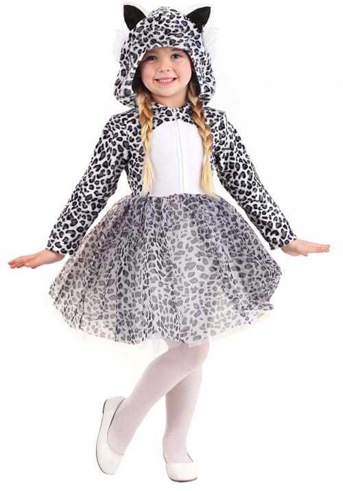 幼児用 チュチュ ユキヒョウ コスチューム
