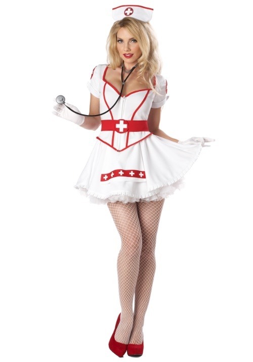 ハートブレイカー ナース コスチューム 女性用 ハロウィン コスプレ|Basqueバスク