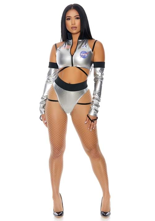 女性用 月へ行く宇宙飛行士コスチューム ハロウィン コスプレ|Basqueバスク