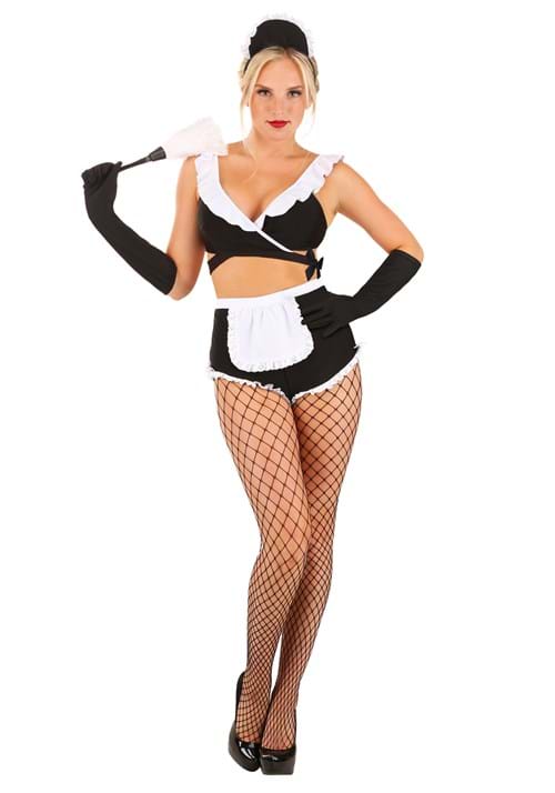 女性用 クリーンスイープ メイド コスチューム ハロウィン コスプレ|Basqueバスク